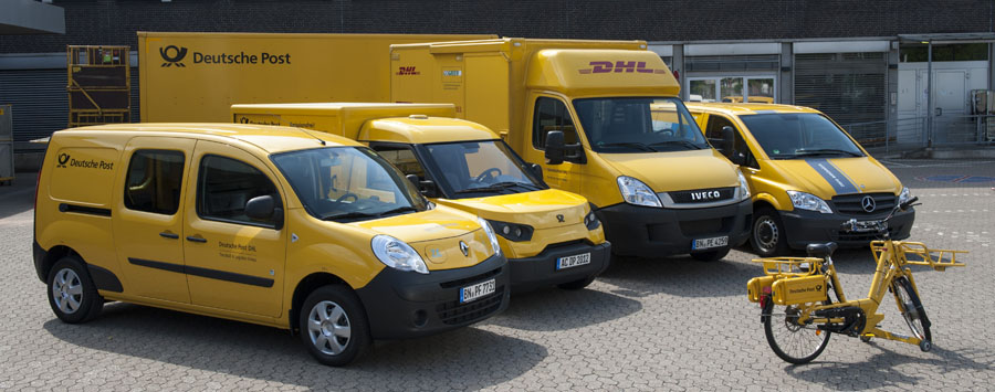 Flota ecológica Deutsche Post DHL Group